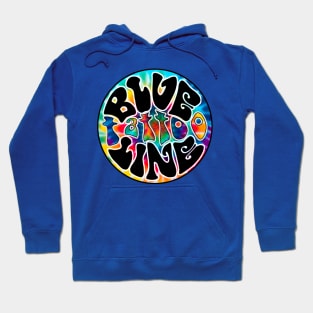 Blue Line Tattoo La Crosse WI Tye Dye Logo Hoodie